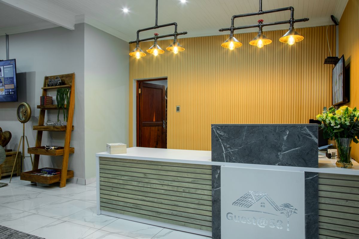 Guest@58 reception desk